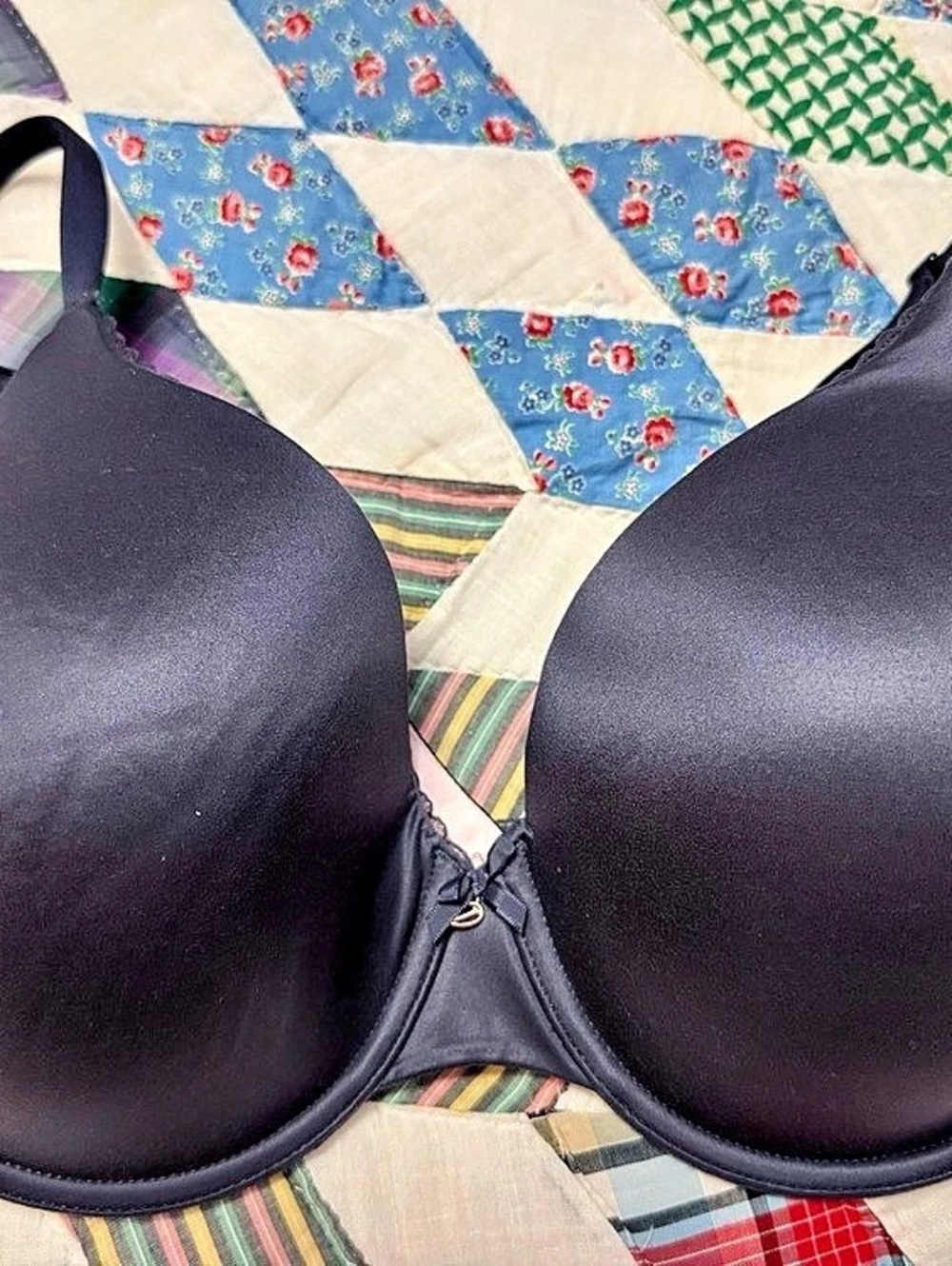 Victoria's Secret Body by Victoria Steele Blue Bra 38DD